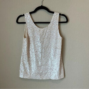 J. Crew sequin Tank Top